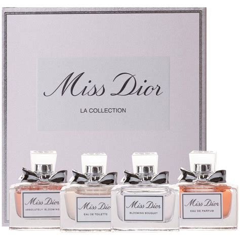 miss dior scent collection 4 piece set|cheapest miss dior perfume uk.